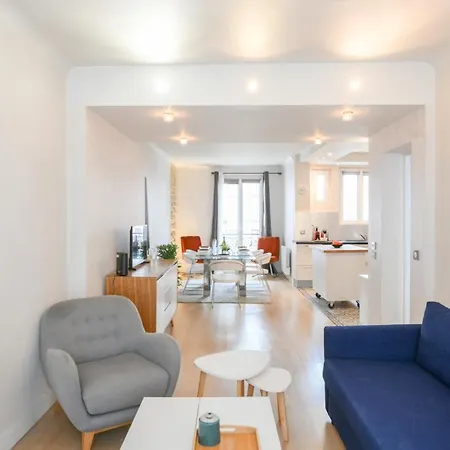 Charming 90m2,francois Mitterrand Library, 6pers - 13th Ard Parigi